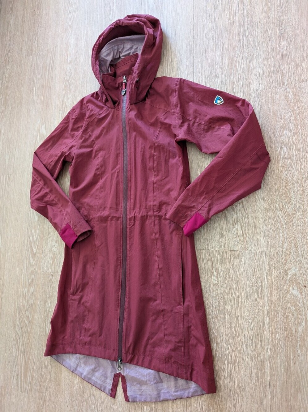 Kuhl Jacket Women's XS Trench Rain Performance Hiking Full Zip